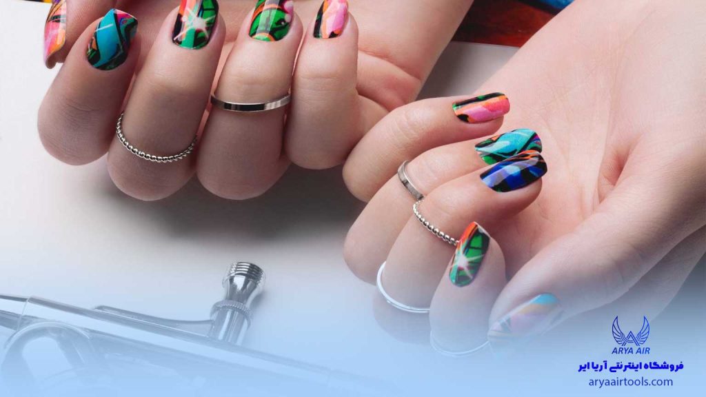 ایربراش برای ناخن