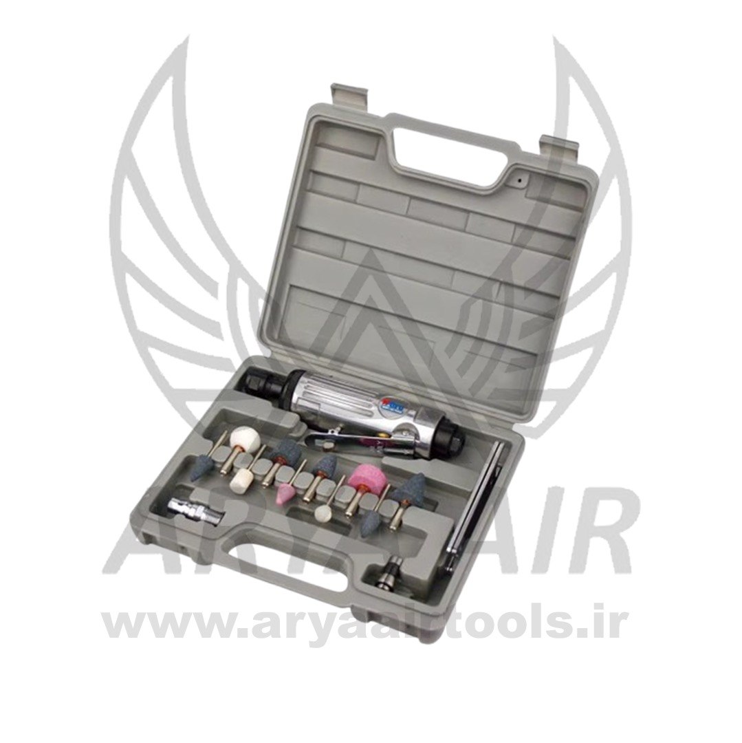 کیت فرز انگشتی بادی ووفو مدل WF-005 کیت فرز انگشتی بادی ووفو WF-005